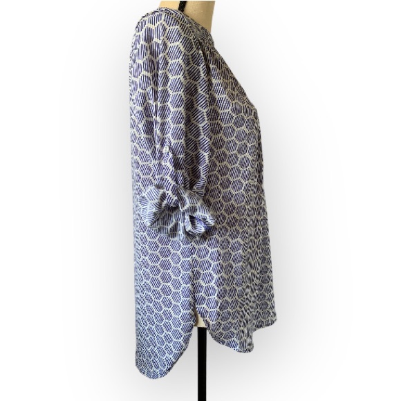 HALOGEN GEO PATTERN TUNIC SIZE X SNALL - Picture 4 of 12